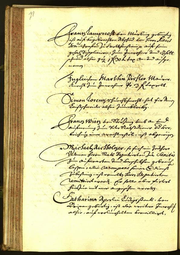 Civic Archives of Bozen-Bolzano - BOhisto Minutes of the council 1679 