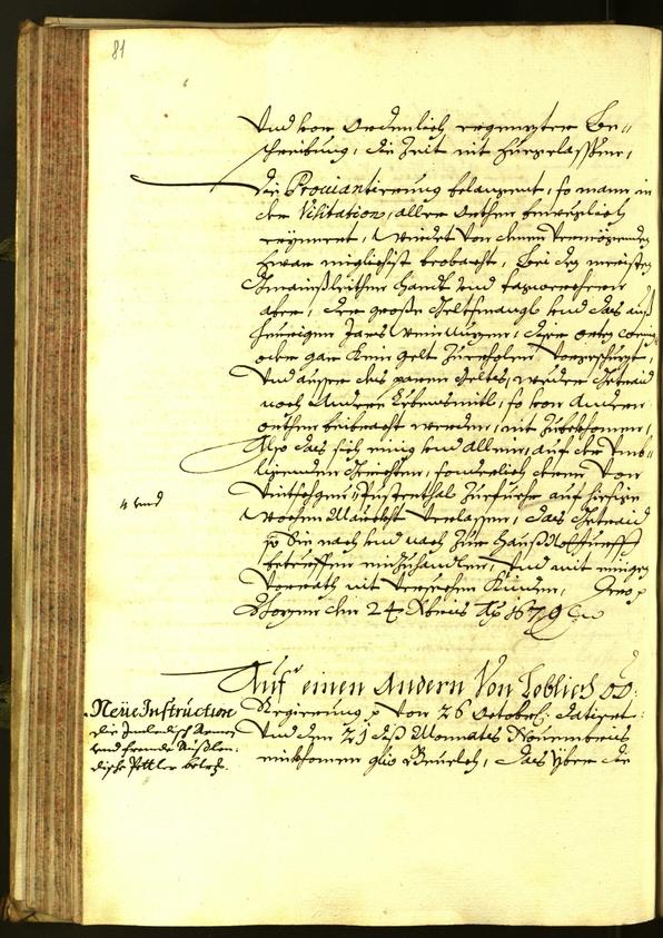 Civic Archives of Bozen-Bolzano - BOhisto Minutes of the council 1679 