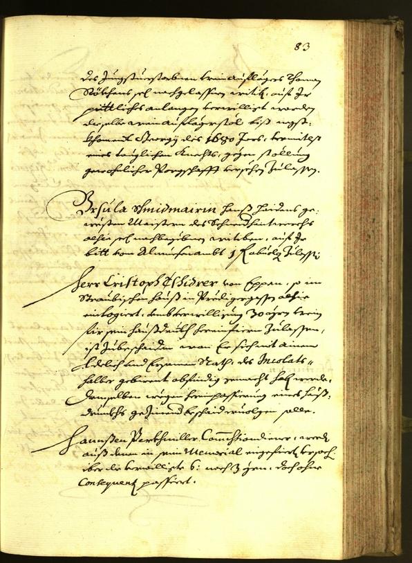 Stadtarchiv Bozen - BOhisto Ratsprotokoll 1679 