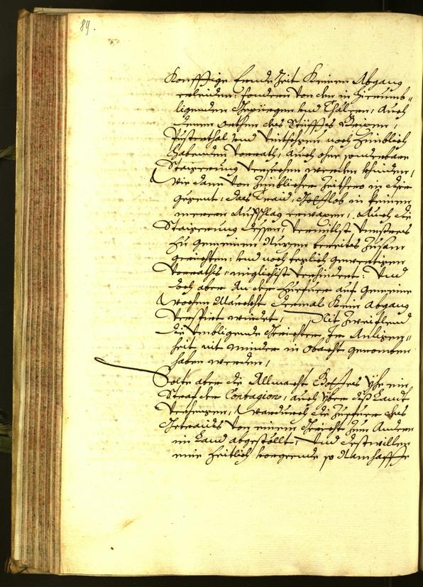 Stadtarchiv Bozen - BOhisto Ratsprotokoll 1679 