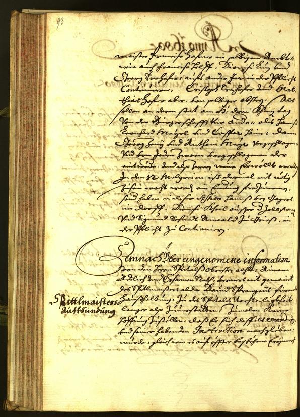 Stadtarchiv Bozen - BOhisto Ratsprotokoll 1679 