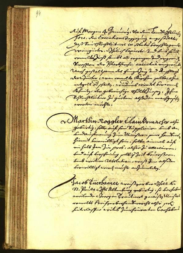 Stadtarchiv Bozen - BOhisto Ratsprotokoll 1679 