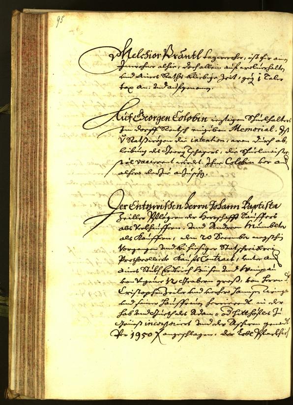 Civic Archives of Bozen-Bolzano - BOhisto Minutes of the council 1679 