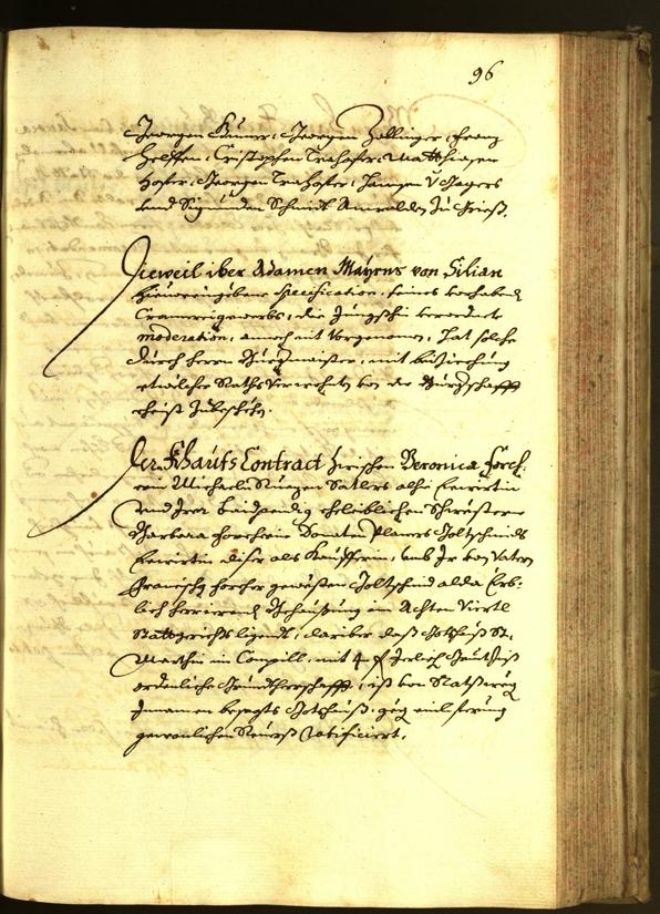 Stadtarchiv Bozen - BOhisto Ratsprotokoll 1679 