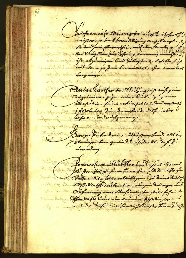 Civic Archives of Bozen-Bolzano - BOhisto Minutes of the council 1679 