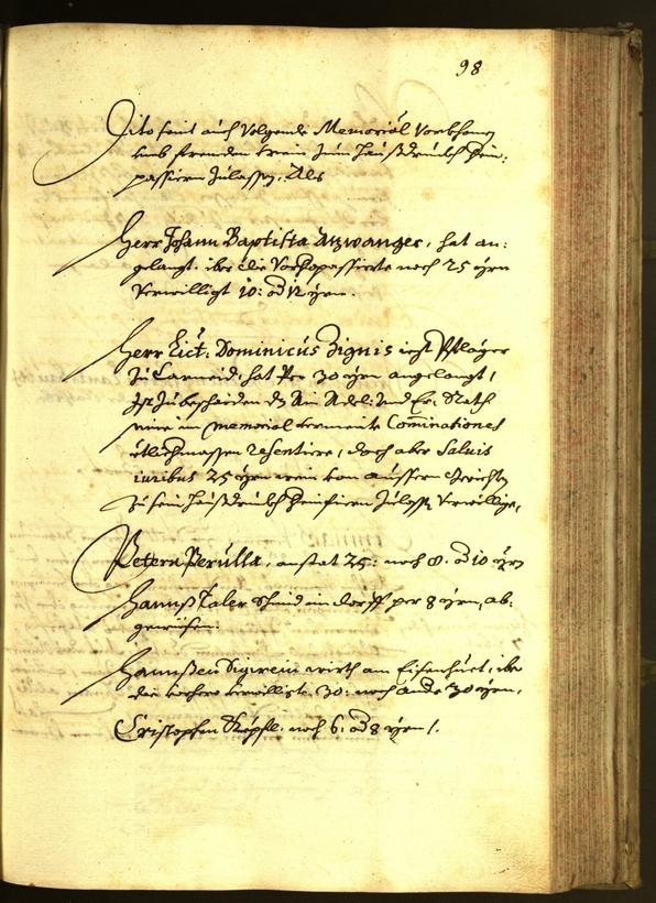 Stadtarchiv Bozen - BOhisto Ratsprotokoll 1679 