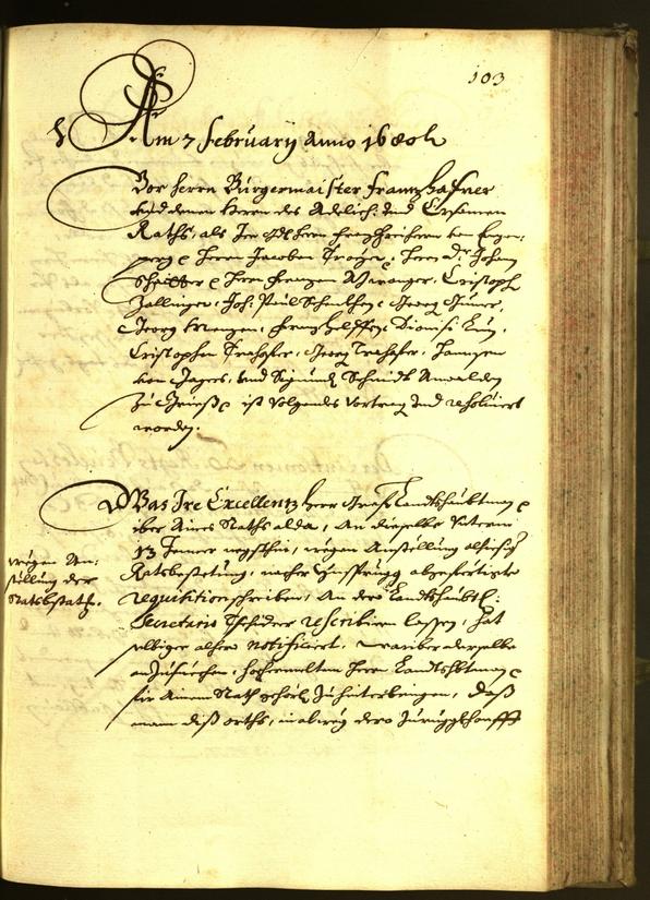 Civic Archives of Bozen-Bolzano - BOhisto Minutes of the council 1679 