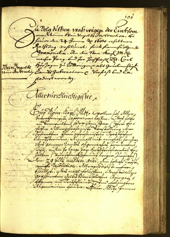 Stadtarchiv Bozen - BOhisto Ratsprotokoll 1679 