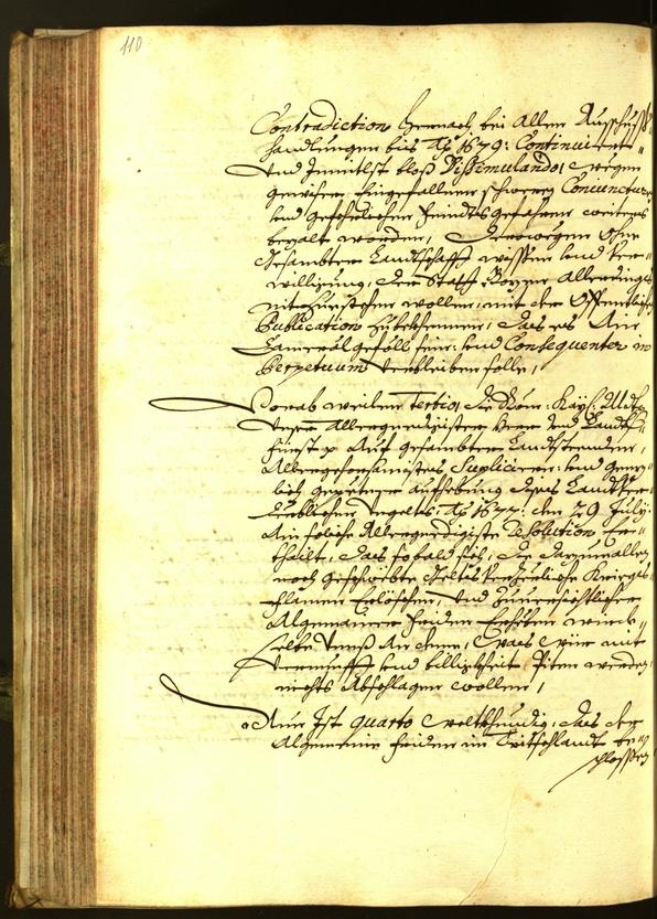 Stadtarchiv Bozen - BOhisto Ratsprotokoll 1679 