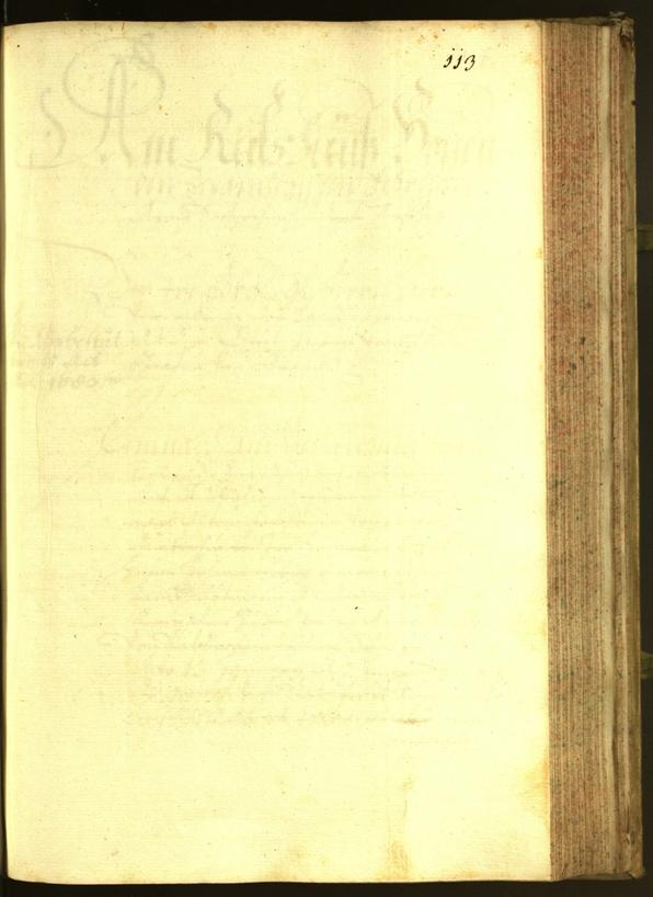 Stadtarchiv Bozen - BOhisto Ratsprotokoll 1679 