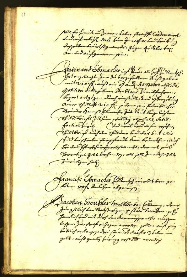 Stadtarchiv Bozen - BOhisto Ratsprotokoll 1679 