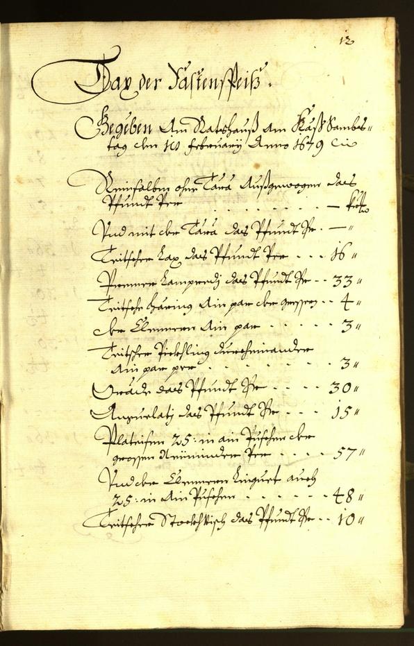 Archivio Storico della Città di Bolzano - BOhisto protocollo consiliare 1679 