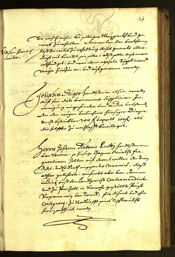 Stadtarchiv Bozen - BOhisto Ratsprotokoll 1679 