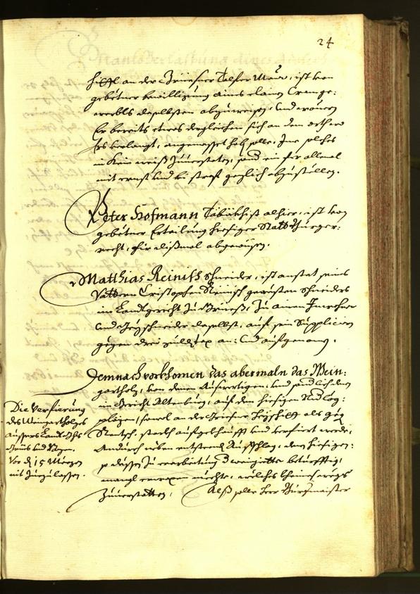 Stadtarchiv Bozen - BOhisto Ratsprotokoll 1679 