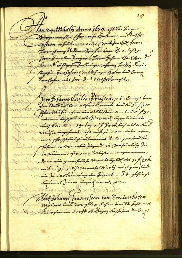 Archivio Storico della Città di Bolzano - BOhisto protocollo consiliare 1679 