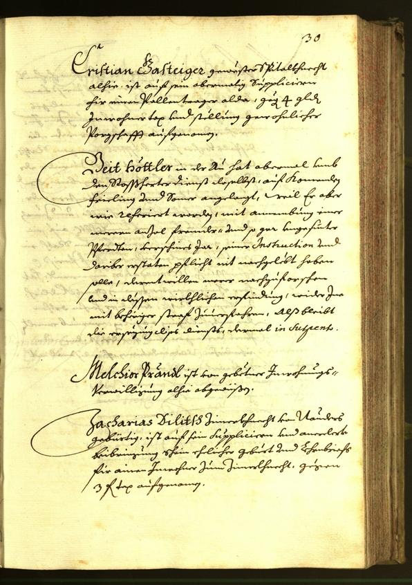 Civic Archives of Bozen-Bolzano - BOhisto Minutes of the council 1679 