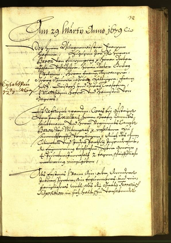 Civic Archives of Bozen-Bolzano - BOhisto Minutes of the council 1679 