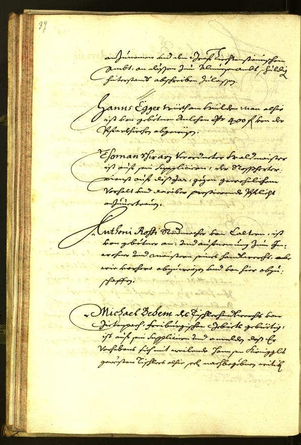 Stadtarchiv Bozen - BOhisto Ratsprotokoll 1679 