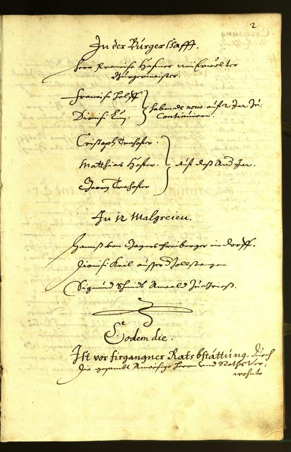 Civic Archives of Bozen-Bolzano - BOhisto Minutes of the council 1679 