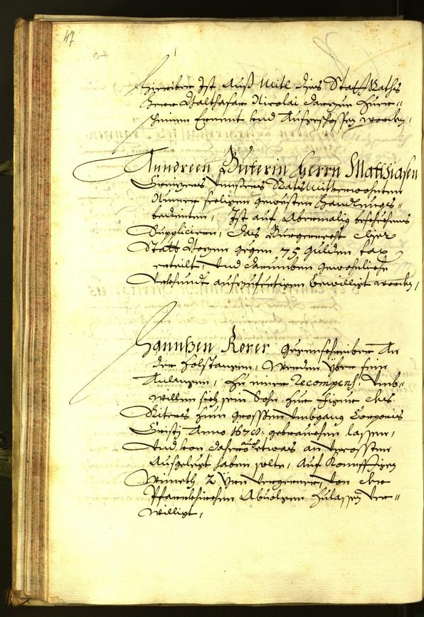 Stadtarchiv Bozen - BOhisto Ratsprotokoll 1679 