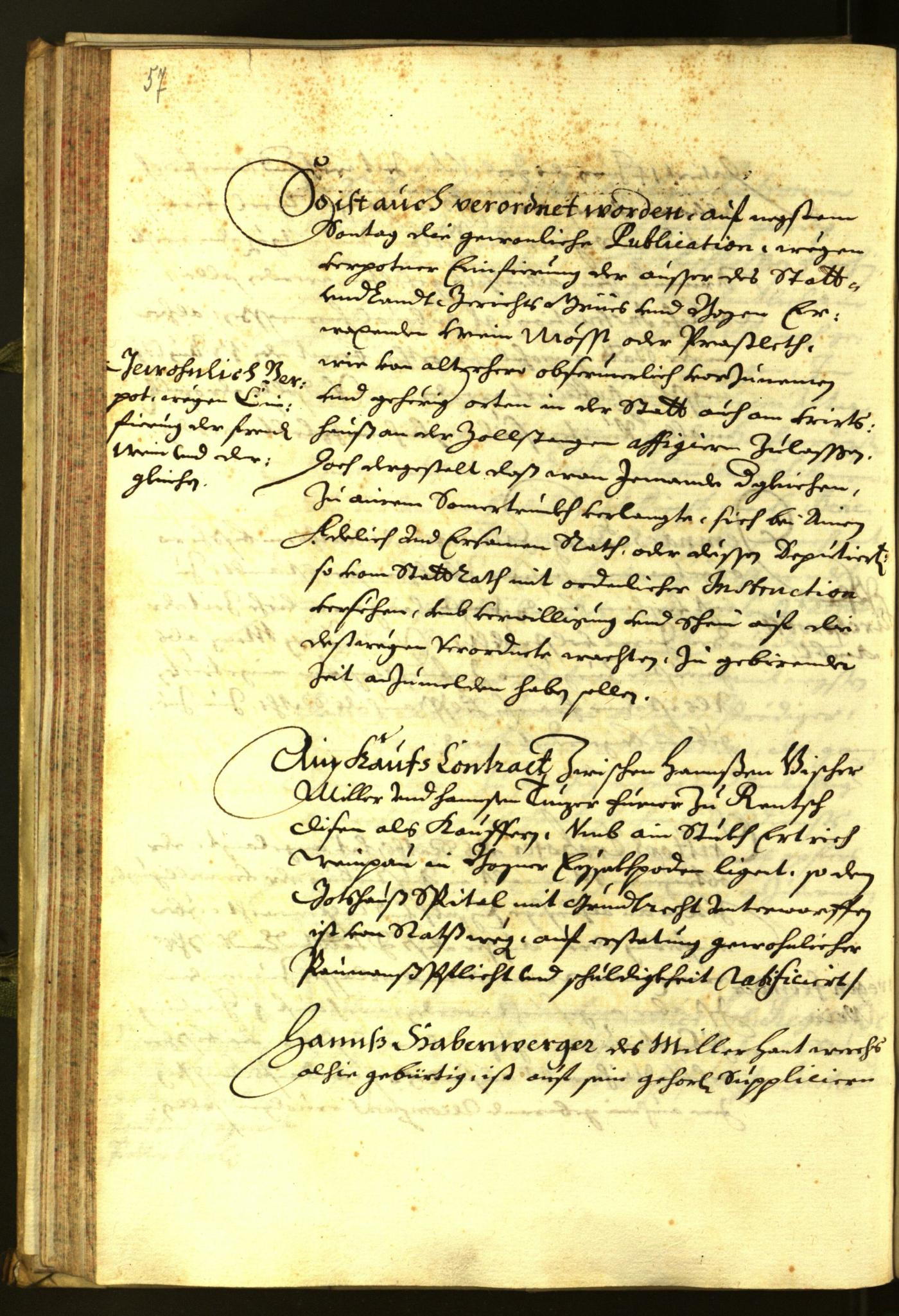 Civic Archives of Bozen-Bolzano - BOhisto Minutes of the council 1679 