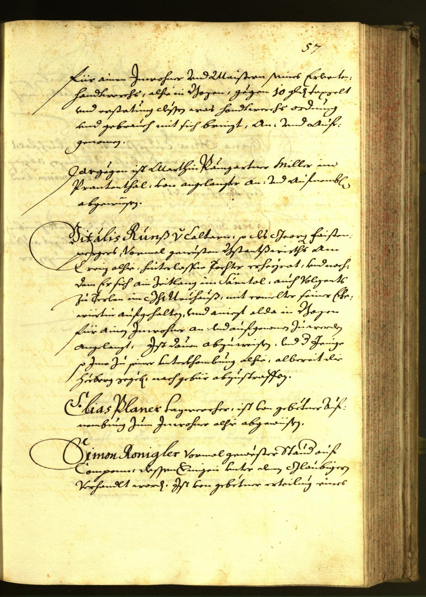 Civic Archives of Bozen-Bolzano - BOhisto Minutes of the council 1679 