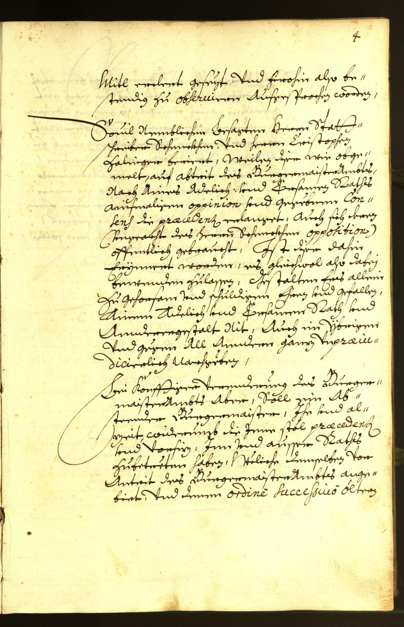 Stadtarchiv Bozen - BOhisto Ratsprotokoll 1679 