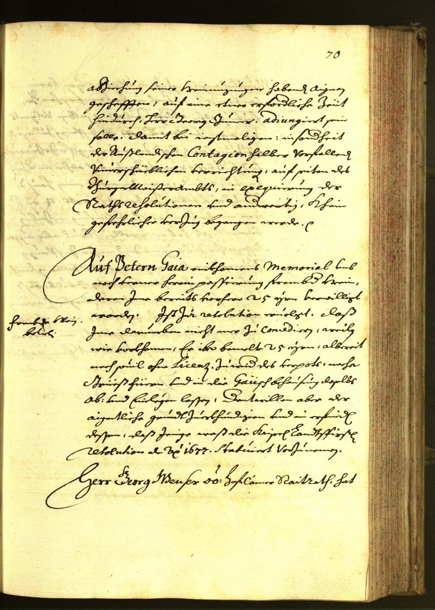 Civic Archives of Bozen-Bolzano - BOhisto Minutes of the council 1679 