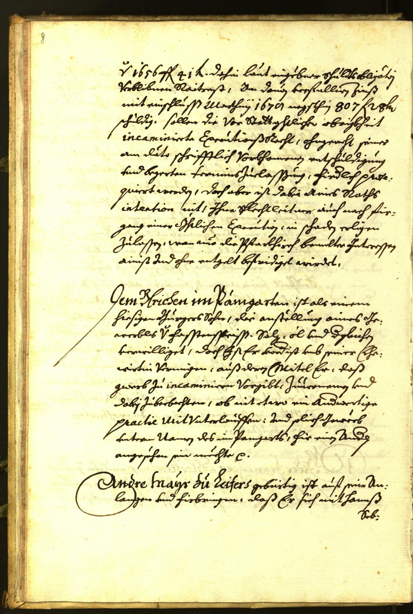 Stadtarchiv Bozen - BOhisto Ratsprotokoll 1679 