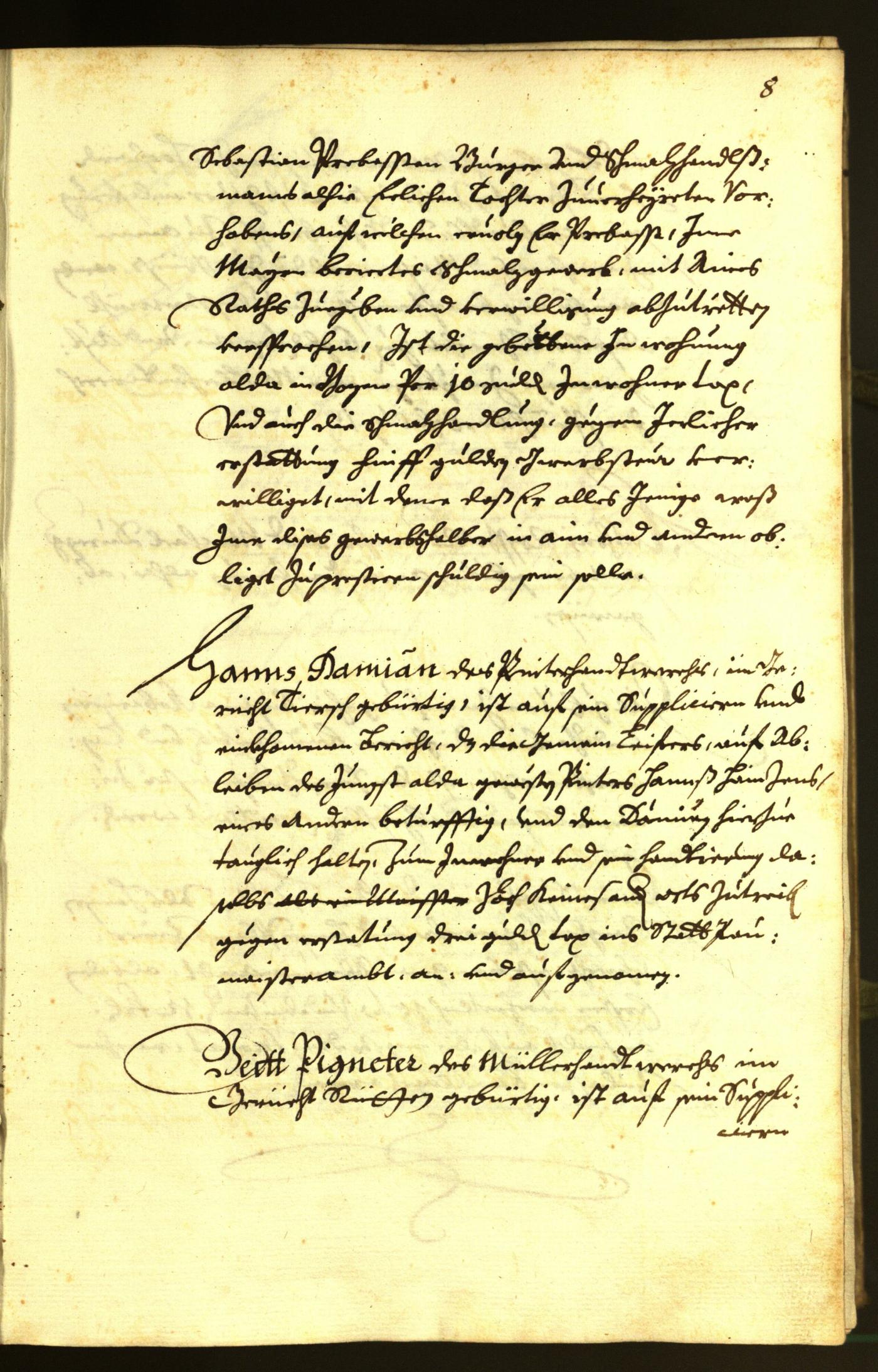 Stadtarchiv Bozen - BOhisto Ratsprotokoll 1679 