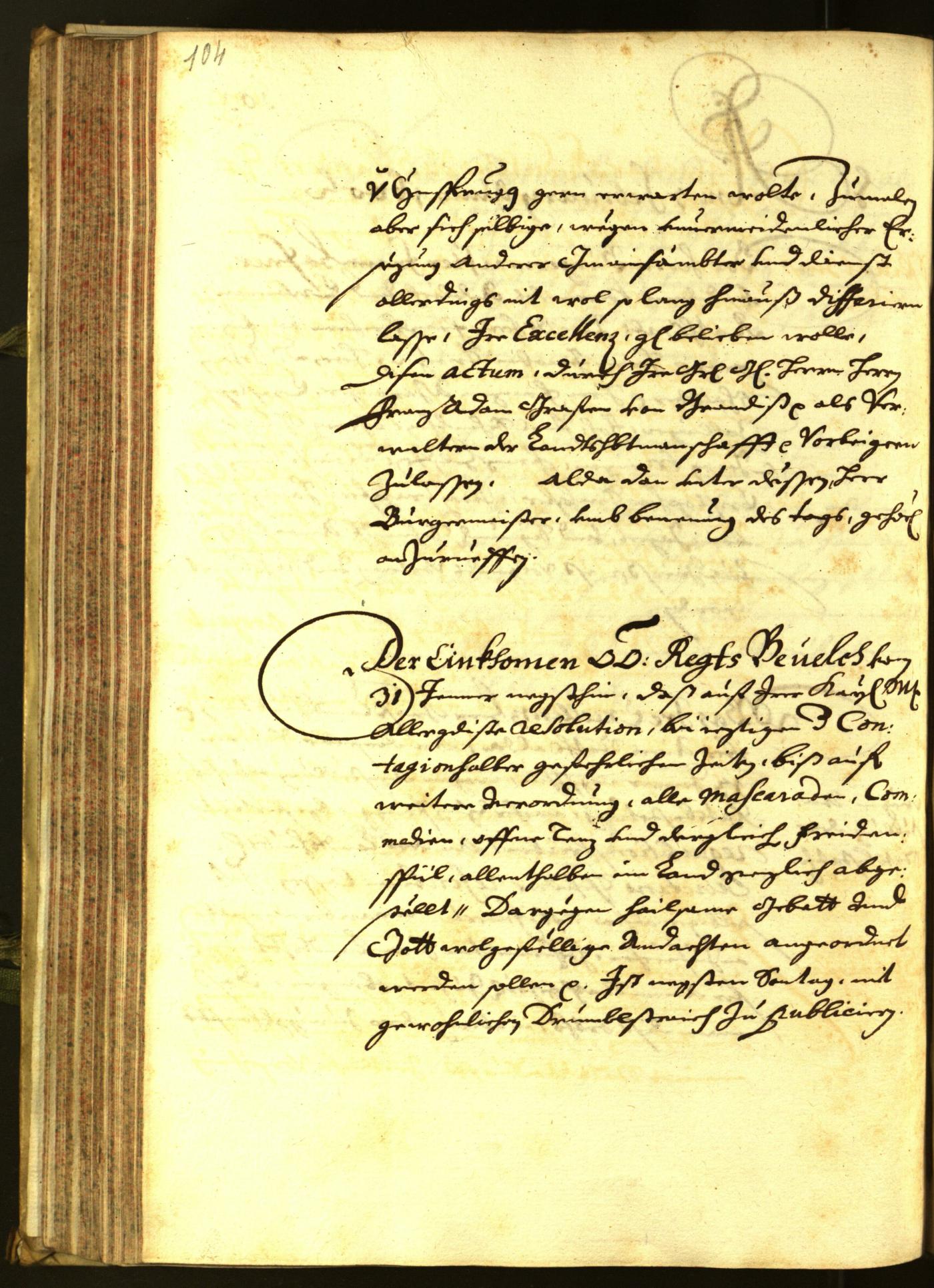 Stadtarchiv Bozen - BOhisto Ratsprotokoll 1679 