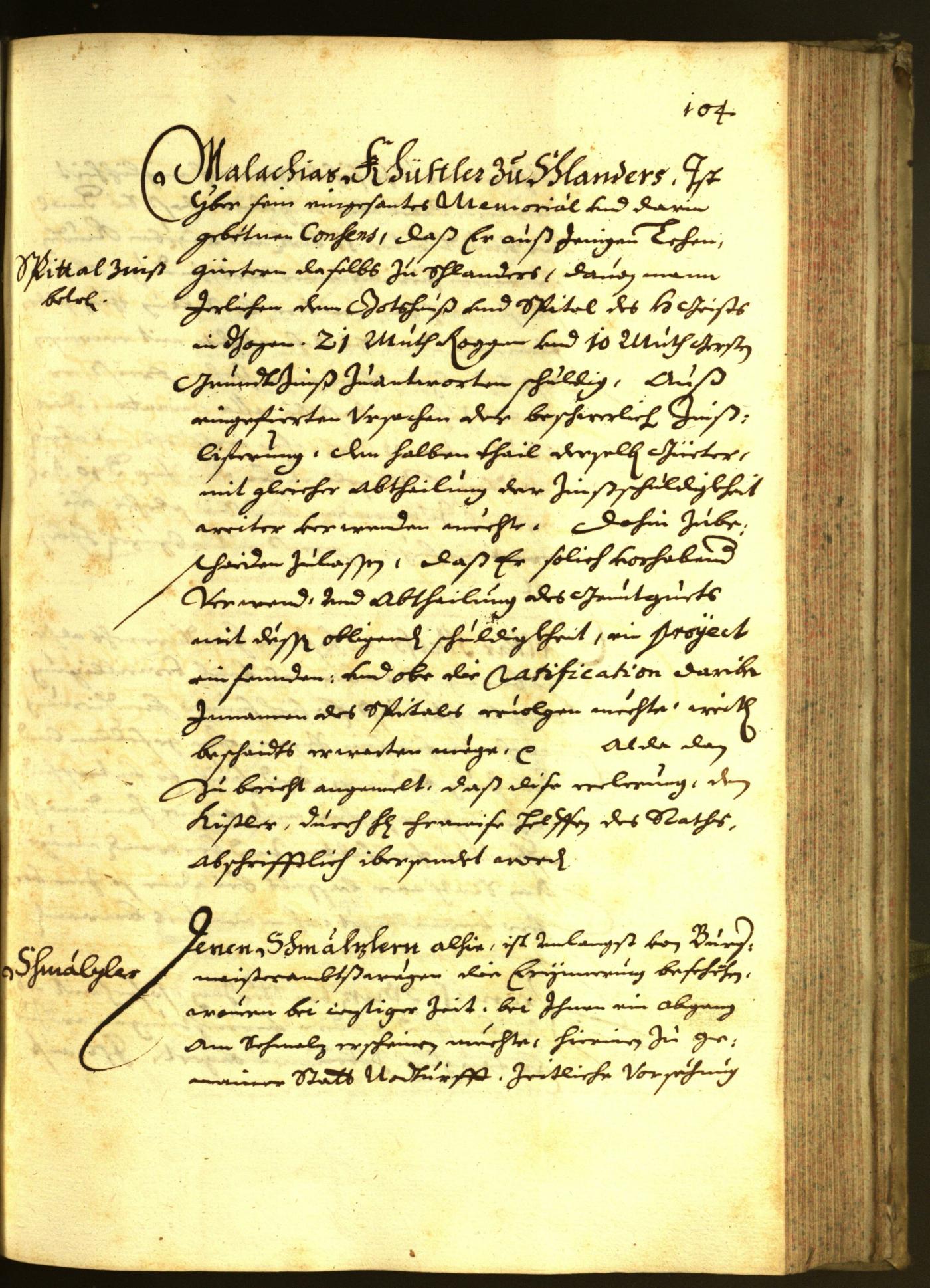 Stadtarchiv Bozen - BOhisto Ratsprotokoll 1679 