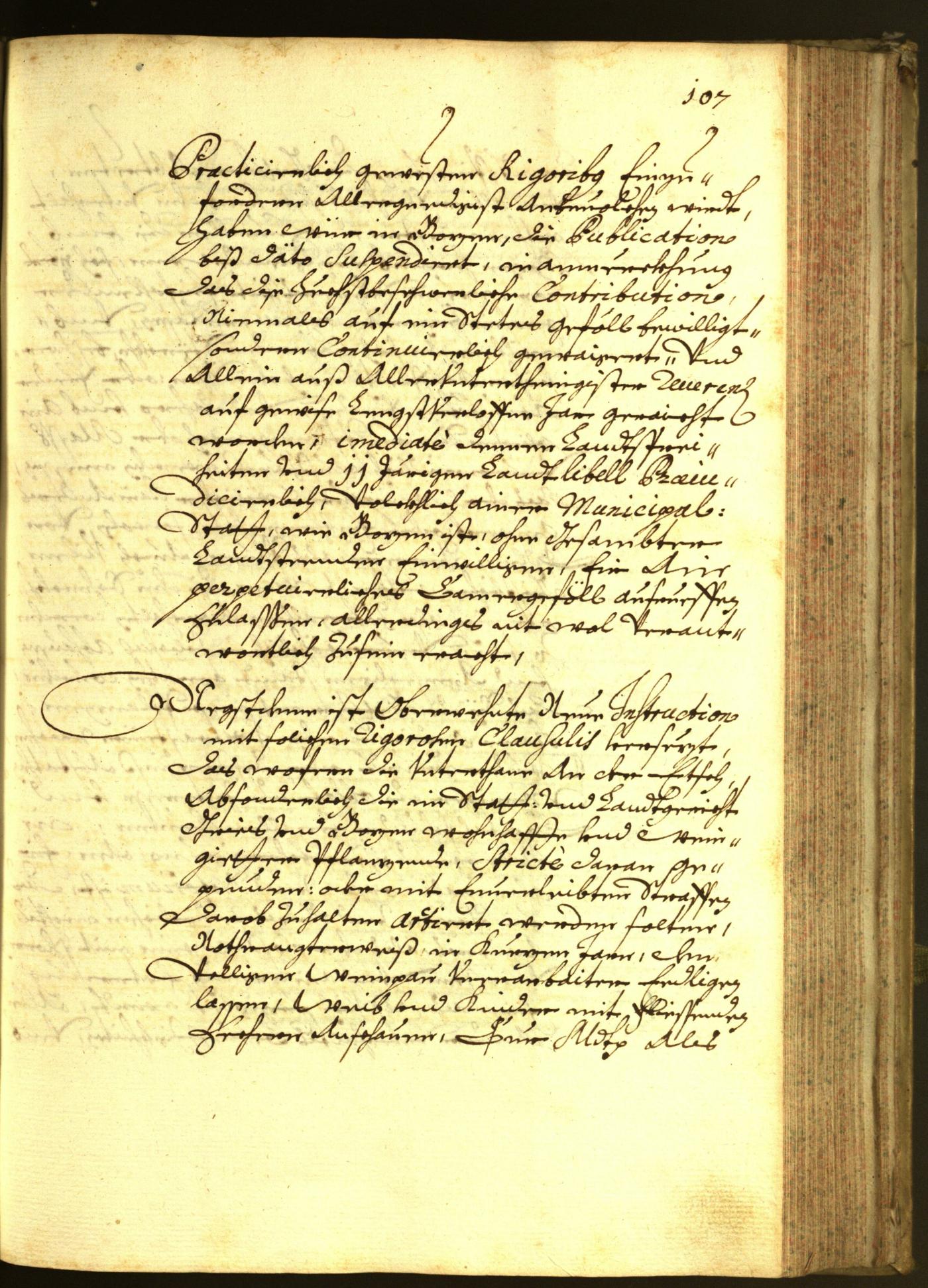 Stadtarchiv Bozen - BOhisto Ratsprotokoll 1679 