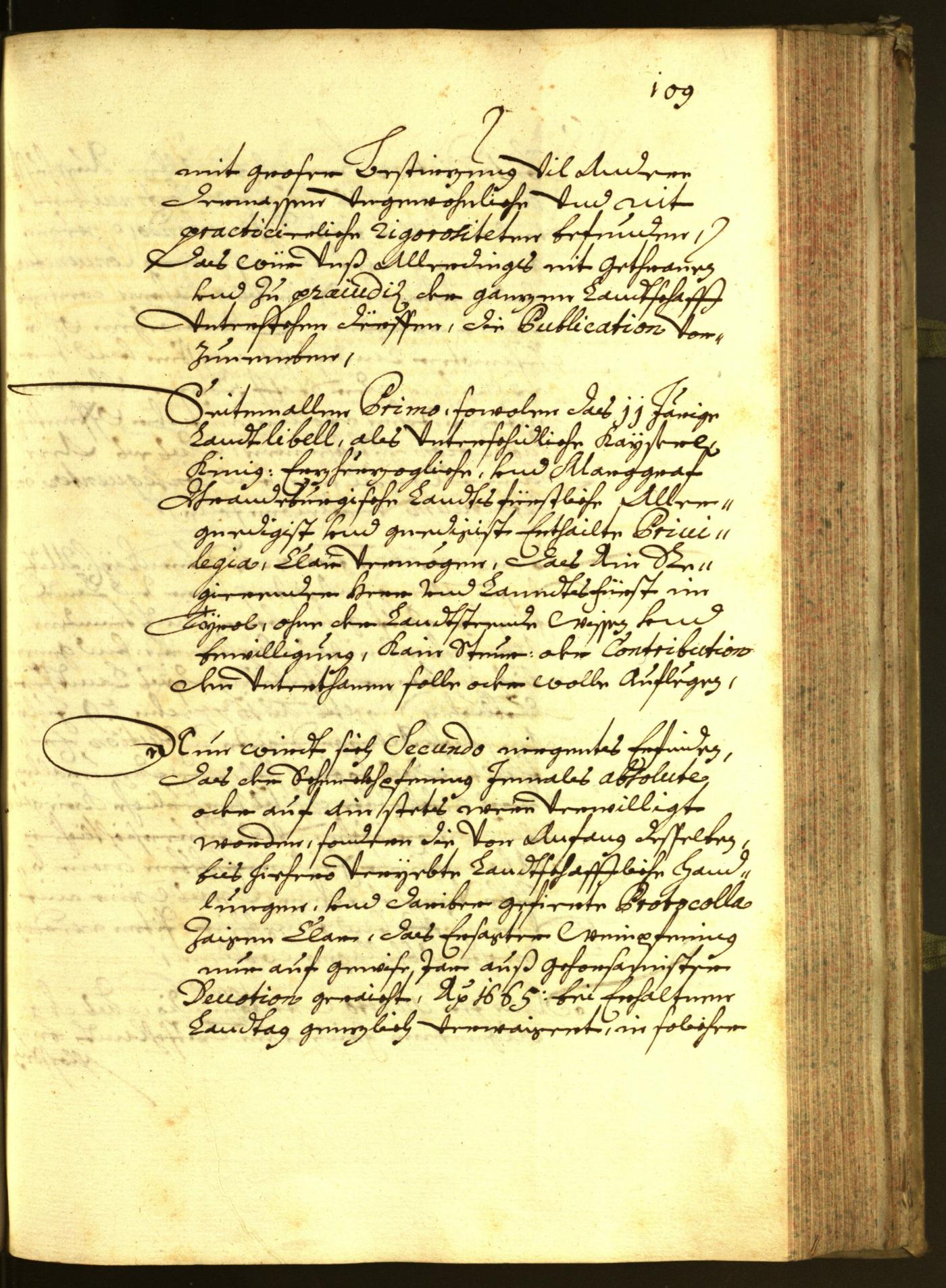 Stadtarchiv Bozen - BOhisto Ratsprotokoll 1679 