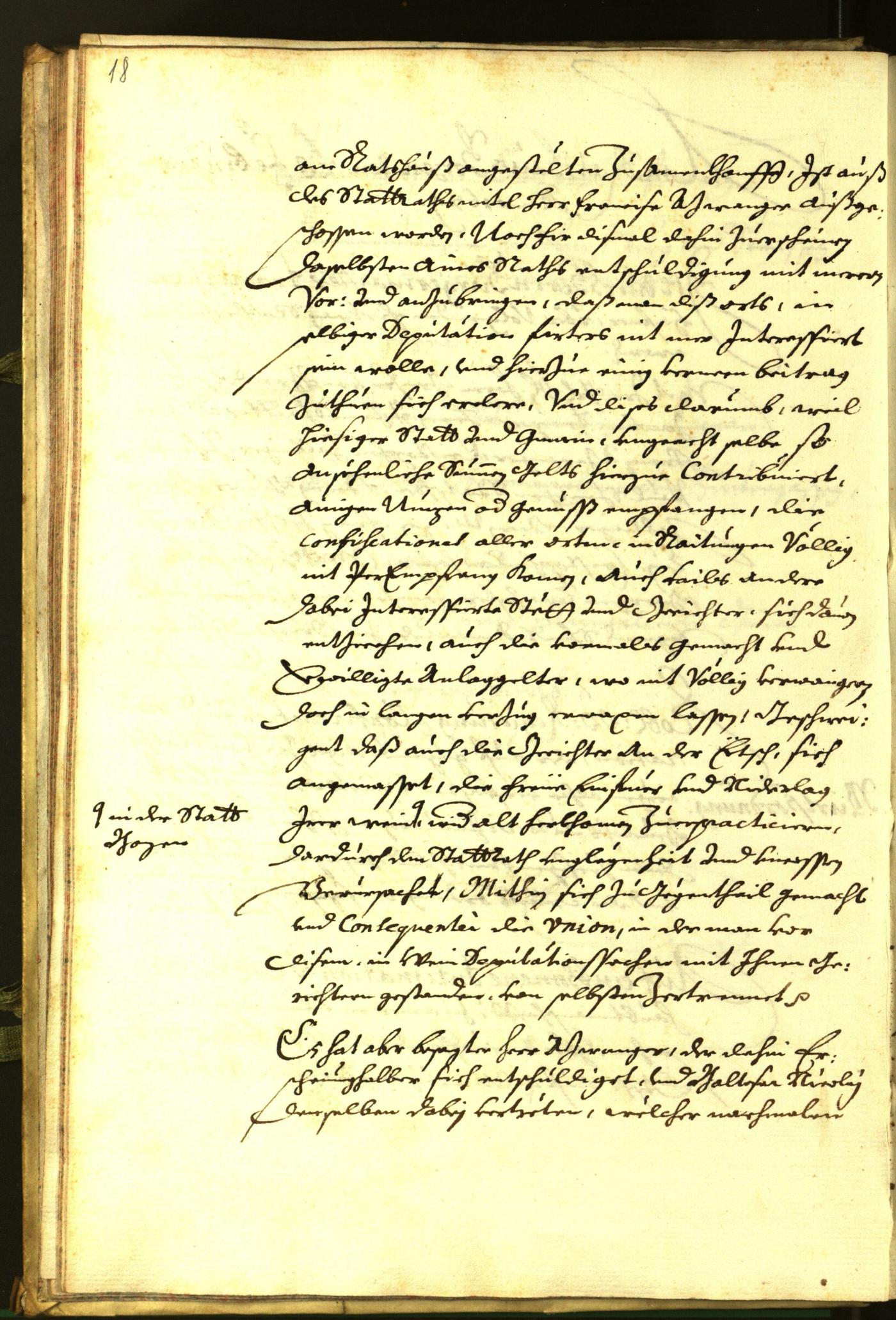 Stadtarchiv Bozen - BOhisto Ratsprotokoll 1679 