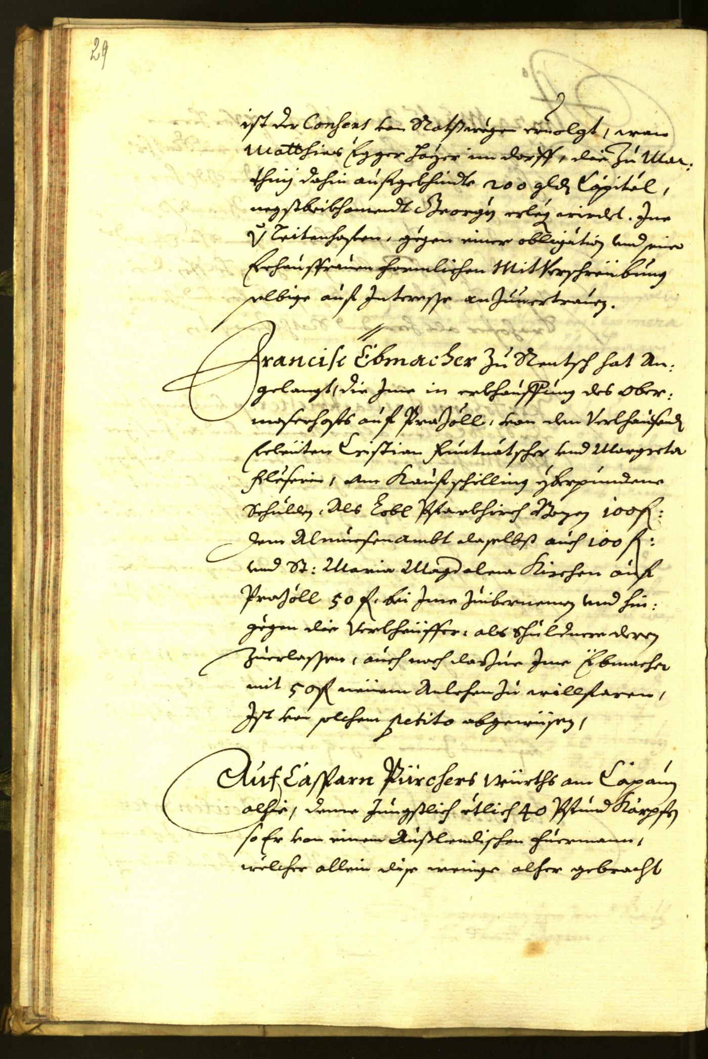 Stadtarchiv Bozen - BOhisto Ratsprotokoll 1679 