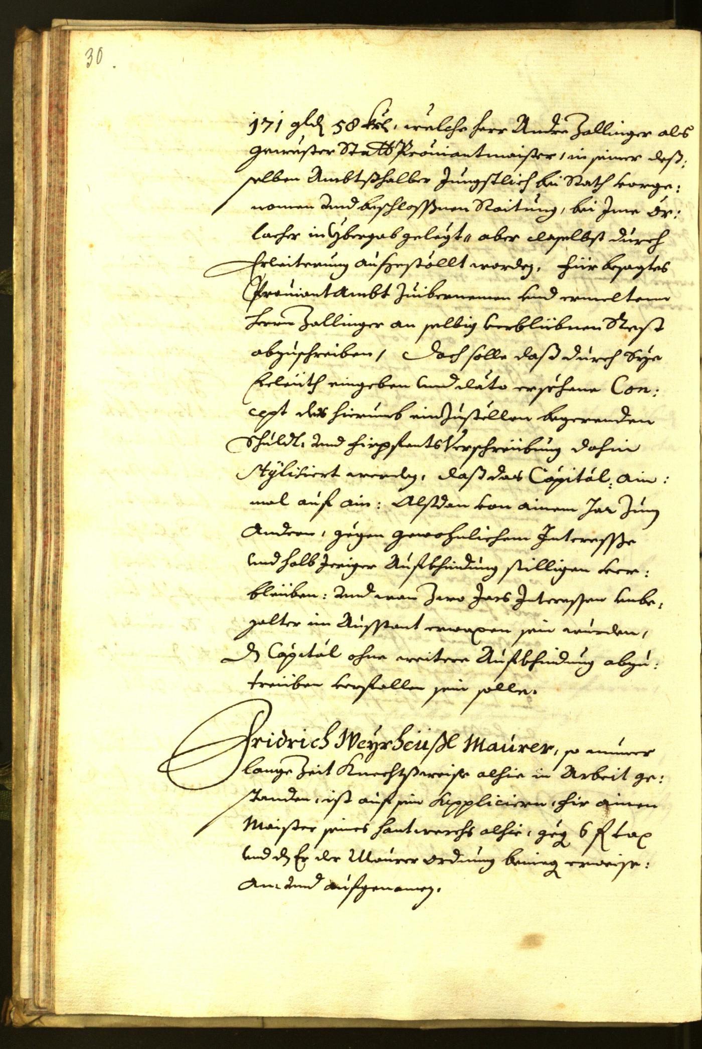 Stadtarchiv Bozen - BOhisto Ratsprotokoll 1679 