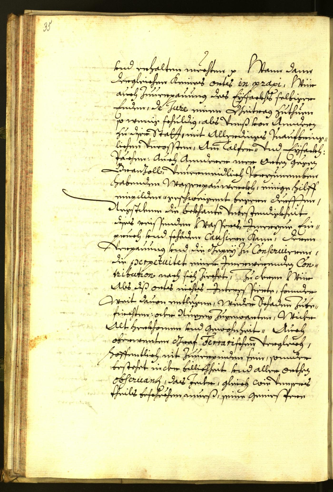 Stadtarchiv Bozen - BOhisto Ratsprotokoll 1679 