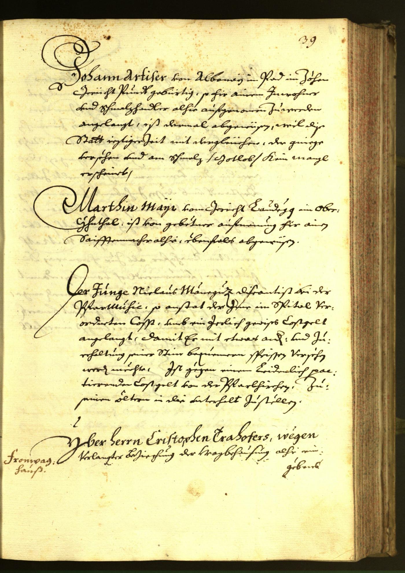 Civic Archives of Bozen-Bolzano - BOhisto Minutes of the council 1679 