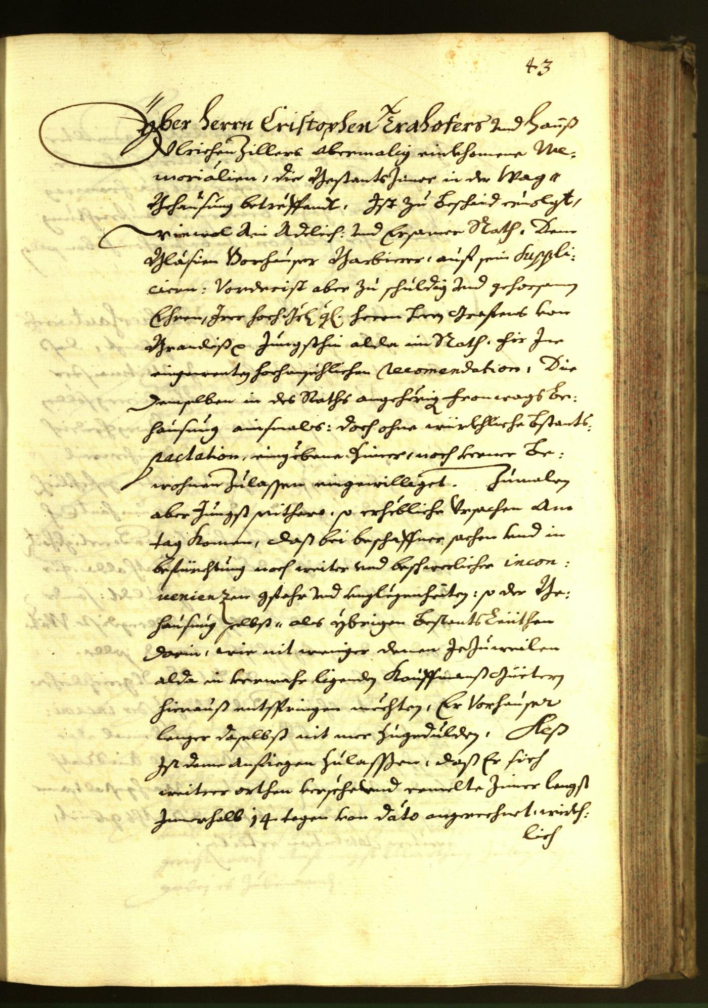 Civic Archives of Bozen-Bolzano - BOhisto Minutes of the council 1679 