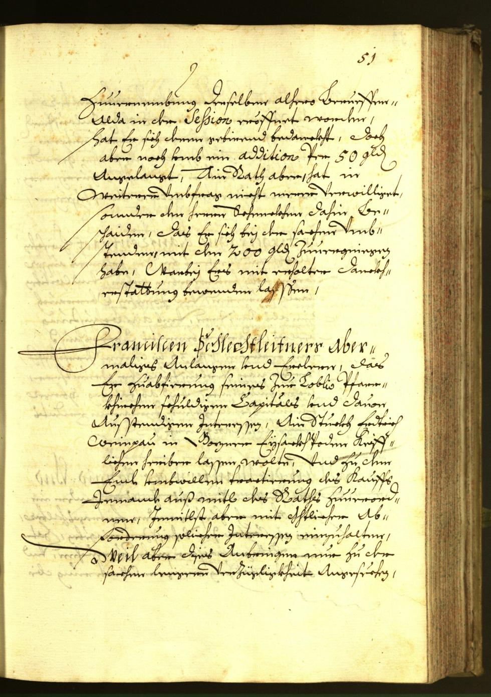 Stadtarchiv Bozen - BOhisto Ratsprotokoll 1679 