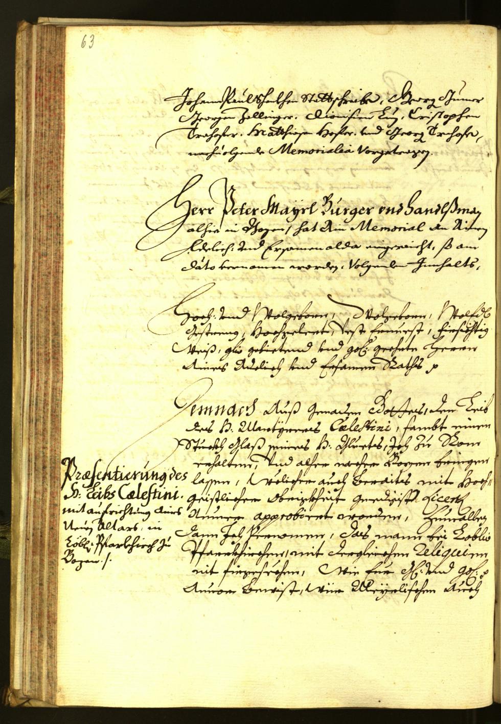 Civic Archives of Bozen-Bolzano - BOhisto Minutes of the council 1679 