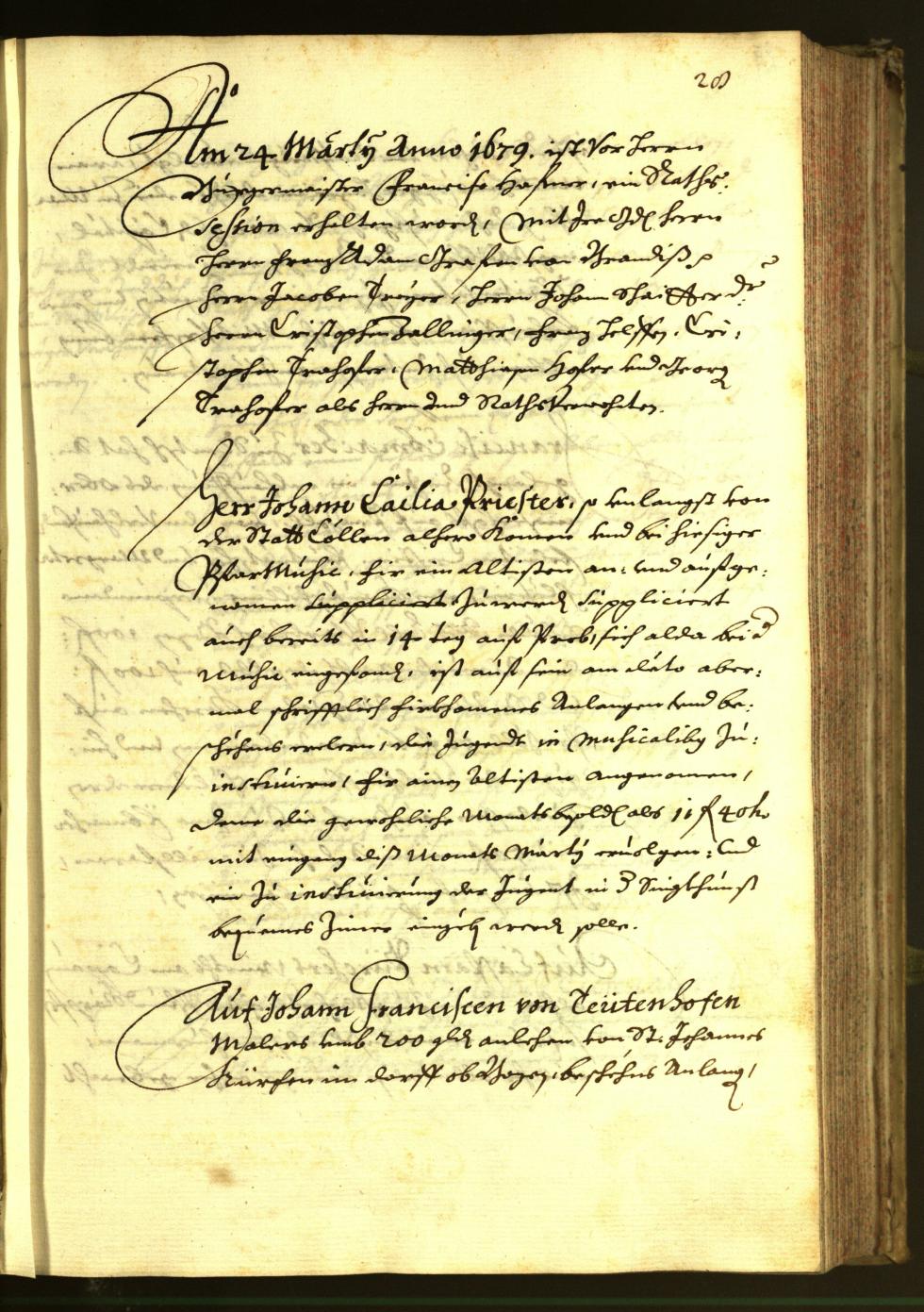 Civic Archives of Bozen-Bolzano - BOhisto Minutes of the council 1679 