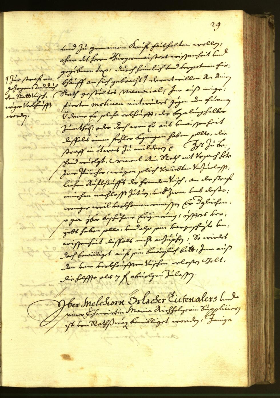 Stadtarchiv Bozen - BOhisto Ratsprotokoll 1679 