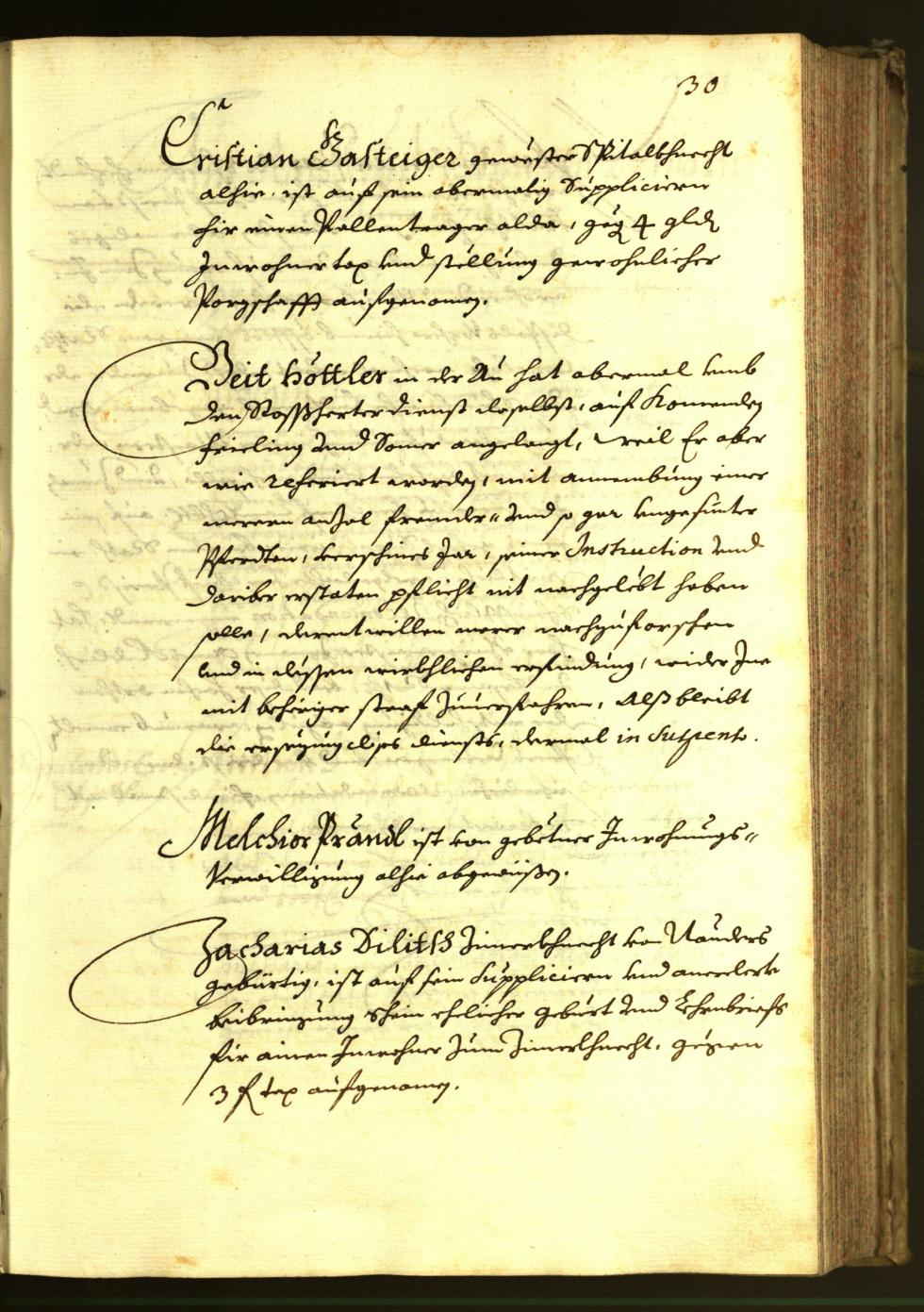 Civic Archives of Bozen-Bolzano - BOhisto Minutes of the council 1679 