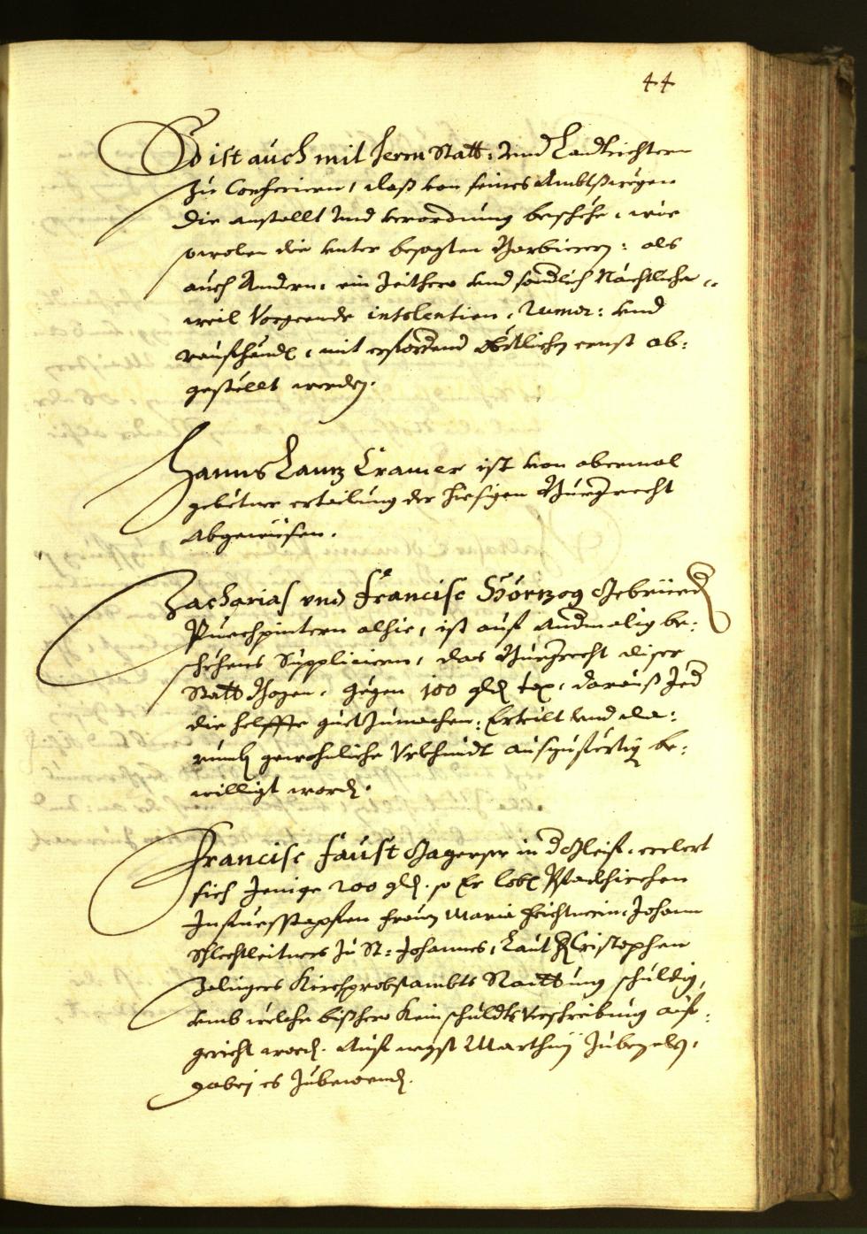 Civic Archives of Bozen-Bolzano - BOhisto Minutes of the council 1679 