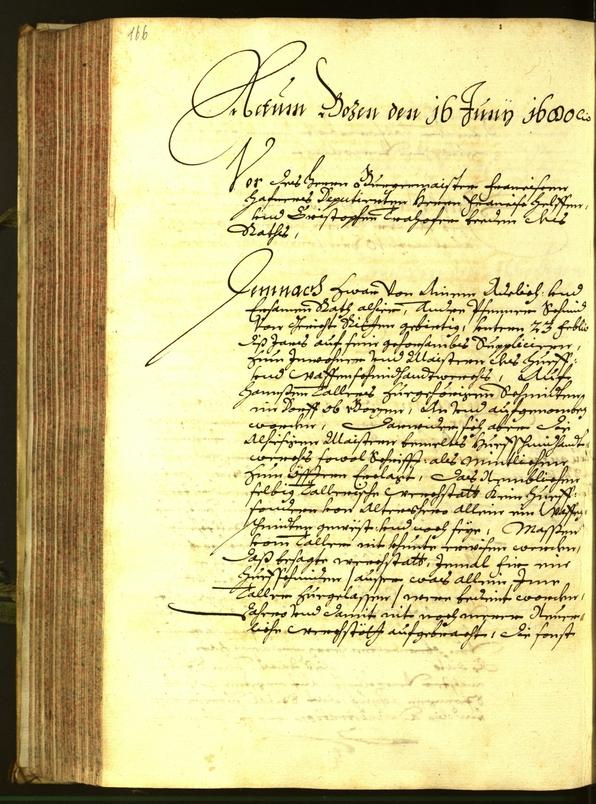 Civic Archives of Bozen-Bolzano - BOhisto Minutes of the council 1680 