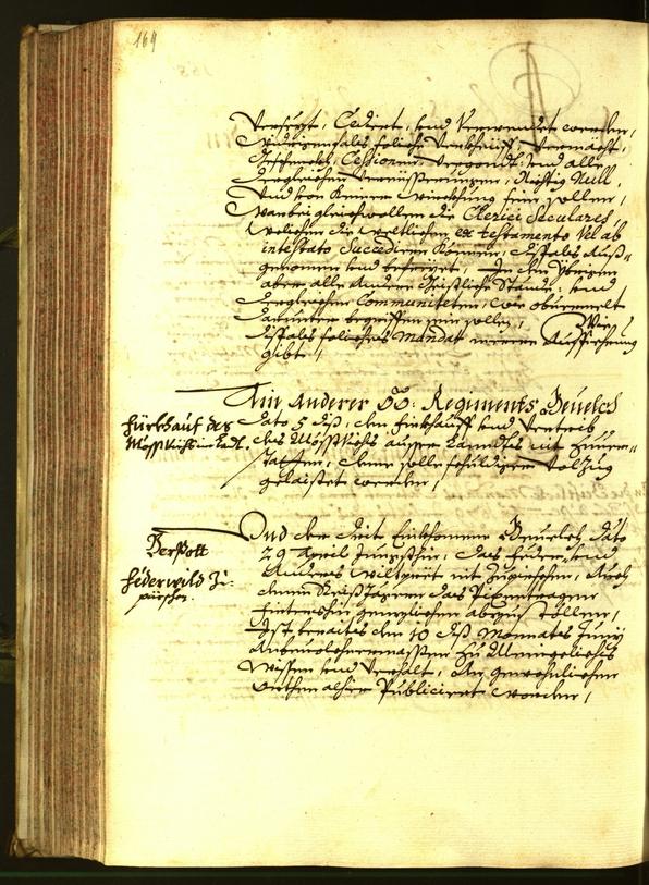 Stadtarchiv Bozen - BOhisto Ratsprotokoll 1680 