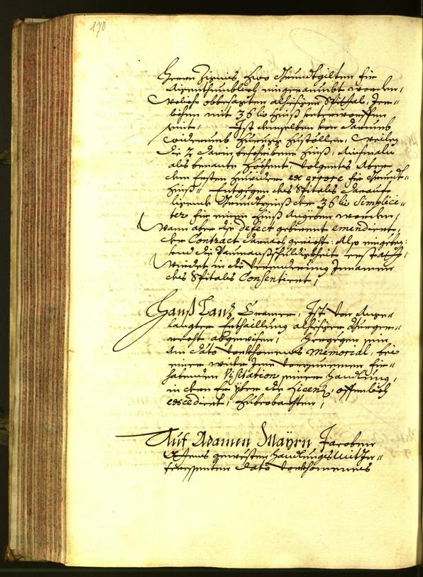 Stadtarchiv Bozen - BOhisto Ratsprotokoll 1680 