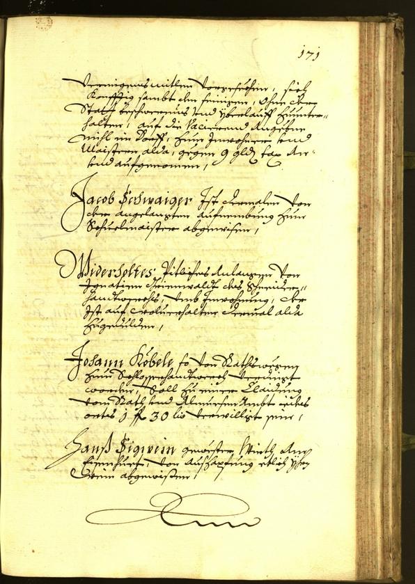 Stadtarchiv Bozen - BOhisto Ratsprotokoll 1680 